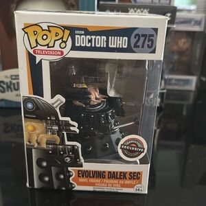 NIB Funko Pop 275 BBC Doctor Who Evolving Dalek Sec Vinyl Fig Collectible NRFB
